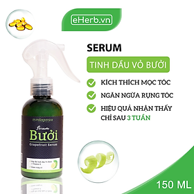 Serum Bưởi Dưỡng Tóc Milaganics Grapefruit Hair Serum - Giúp Tóc Suôn Mượt, Mềm Mại, Chắc Khỏe, Hạn Chế Gãy Rụng, Kích Thích Mọc Tóc 150ml/Chai (Mẫu NEW VERSION)