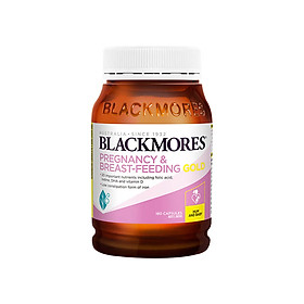 Viên Uống Vitamin Tổng Hợp Dành Cho Phụ Nữ Mang Thai Blackmores Pregnancy&Breast-Feeding Gold - 180 viên (Hàng Nhập Khẩu Từ Úc)