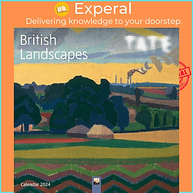 Sách - Tate: British Landscapes Wall Calendar 2024 (Art Calendar) by Unknown (US edition, paperback)