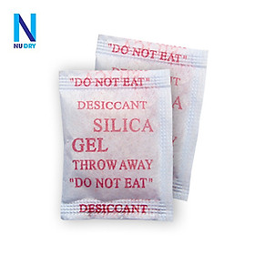 Combo 50 Gram gói hút ẩm silica gel quy cách 1/2/3/5/10/50 Gram hút ẩm cho Thưc phẩm Quần áo Giày dép Máy ảnh Phòng Ngủ hoa khô - 3 Gram ( 17 gói) - Tạp hóa Vân A