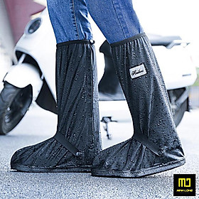 Mua Ủng Đi Mưa-Bọc Giày Đi Mưa Cổ Cao Với Chất Liệu Nhựa PVC 2 Lớp - Hàng Cao Cấp