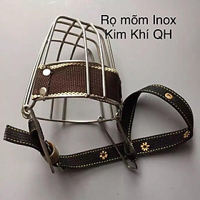 phụ kiện cho chó cảnh ,Rọ mõm inox cho chó bền đẹp, an toàn cho chủ, chó vs mọi người xung quanh