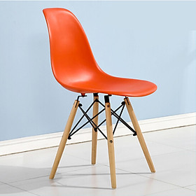Ghế Eames Kachi Nhựa Chân Gỗ Sồi