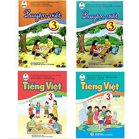 Sách – Combo 4 cuốn SGK Tiếng Việt 3 Cánh Diều Và Luyện Viết 3 CD(tập 1+2) -ndbooks