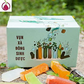 Xà Bông Sinh Dược - 1kg vụn đủ 10 hương - 100% thiên nhiên handmade giữ cho da bạn sạch và khỏe, diệt khuẩn, giúp làm giảm mụn nhọt, giảm căng thẳng, stress- Tặng Kèm 5 túi Tạo Bọt