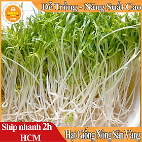 Hình ảnh Hạt giống Rau Mầm Rau Muống ( Gói 100 Gram ) - Nông Sản Vàng