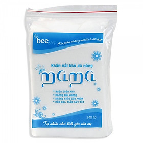 Combo 5 bịch khăn vải khô đa năng Mama bịch 240 tờ