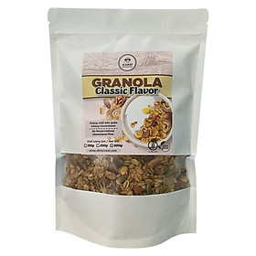 Granola Siêu Hạt DK Harvest - 5 loại hạt ngũ cốc Giảm Cân Nướng Mật Ong, Không Đường - Trọng lượng 500g