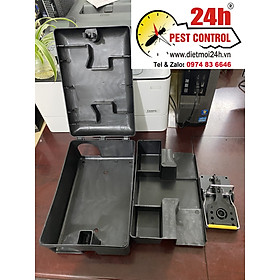 Mua Hộp bẫy chuột chữ nhật 1 khóa - An toàn và dễ sử dụng ( gồm khay đựng mồi + bẫy sập)