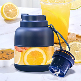 Portable Blender Personal Size Juicer Cup USB Juice Cup Multifunctional Compact Fruit Mixing Machine Smoothie Blender for Fitness Enthusiasts