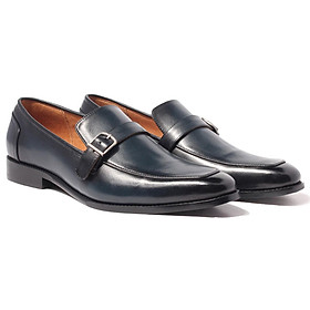 Giày Tây Lười Nam Công Sở Banuli Da Bê Italian Monk Strap Loafers H1ML1 (Da Veg Itali Mềm Dẻo, Đế Siêu nhẹ, Bảo Hành Trọn Đời)