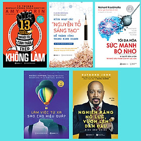 TOP 05 SÁCH PHÁT TRIỂN BẢN THÂN ĐÁNG ĐỌC 2020