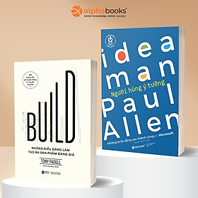 Combo: Build - Những Điều Đáng Làm Tạo Ra Sản Phẩm Đáng Giá + Người Hùng Ý Tưởng - Những Bí Ẩn Đằng Sau Thành Công Của Microsoft - Alpha Books