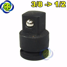 Mua (CHÍNH HÃNG) Đầu chuyển  đầu biến màu đen KINGTONY đủ size