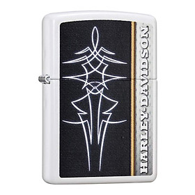 Bật lửa zippo 28978 harley davidson white matte