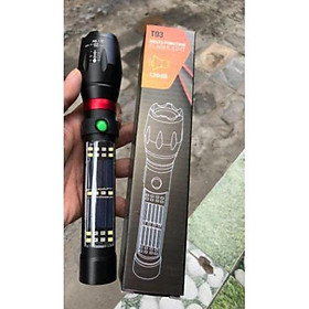 Mua Đèn pin siêu sáng đa năng T03 có còi hú cao cấp - Đồ dùng cần thiết của các phượt thủ