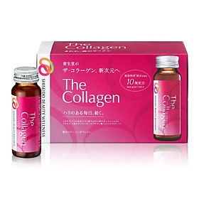 The Collagen Shiseido Nước Uống Đẹp Da Hộp 10 chai x 50ml
