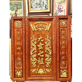 Mua Tranh gỗ BỘ CHỮ HÁN NÔM - CỬU HUYỀN THẤT TỔ - TG288D