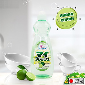 Nước rửa chén bát rau củ quả, đồ ăn dặm cho bé Rocket 600ml - Made in Japan