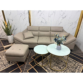 Sofa băng thuyền Tundo kèm đôn và bàn