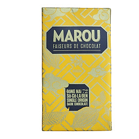 Sô cô la Đồng nai 72% MAROU SINGLE ORIGIN - 80G