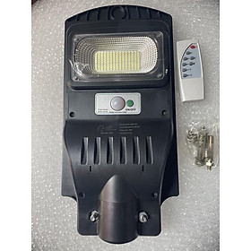 Đèn đường năng lượng mặt trời 30w - tấm pin liền thể