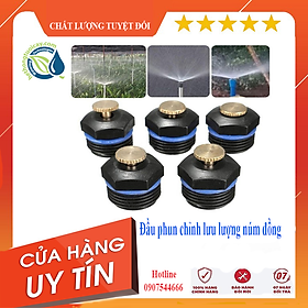 Mua Béc phun mưa tưới cây chỉnh lưu lượng ren 21