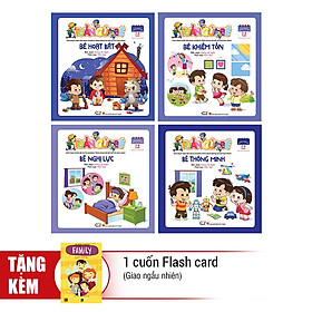 Combo Tuần Của Bé Tháng 5 (Trọn Bộ 4 Cuốn) - Tặng Kèm 1 Cuốn Flash Card Ngẫu Nhiên