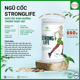 Ngũ cốc dinh dưỡng Strong Life hộp 650gr