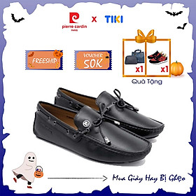 Giày Lười Nam Da Pierre Cardin Black Loafer PPCMFWLD303BLK màu đen