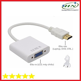  Cáp Chuyển HDMI ra Vga Có audio