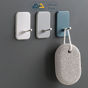 Mua  COMBO 2 CÁI  - Móc Dán Tường Lava Home  - Móc Treo Quần Áo - Dán Tường Siêu Dính - LAVA.MDT02