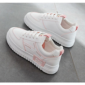 Giày Nữ Đẹp Sneaker JJ&EL Phiên Bản Mới 2020 Cá Tính Đế Cao Su Nguyên Khối Siêu Êm Tăng Chiều Cao - Hồng,36 | DuMa Giày Đẹp | Tiki