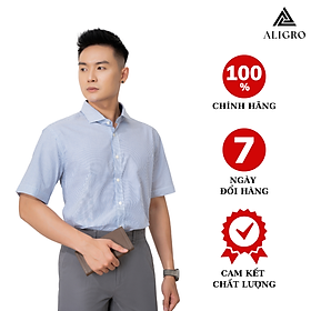 Áo sơ mi cộc tay nam Aligro ALGS-C82