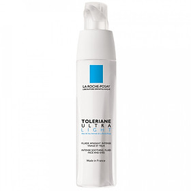 Kem dưỡng làm dịu tức thì & bảo vệ cho da khô rất nhạy cảm & kích ứng La Roche-Posay Toleriane Ultra Light (40ml)