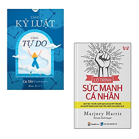 Combo 2 cuốn sách Tư Duy - Kĩ Năng Sống : Càng Kỷ Luật, Càng Tự Do + Lộ Trình Sức Mạnh Cá Nhân