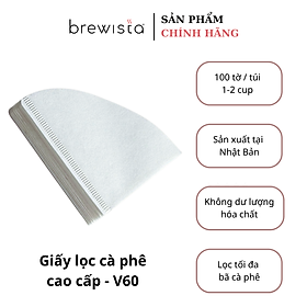 Mua Giấy lọc Cà Phê V60  - Brewista X series 100pcs size 1-2cups