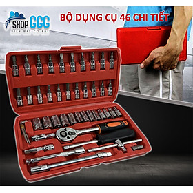 Mua Bộ dụng cụ sửa chữa đa năng 46 chi tiết | Tháo mở ốc vít  bu lông  sữa chữa ô tô xe máy  sửa chữa đồ gia đụng | Chất liệu hợp kim thép chống gỉ