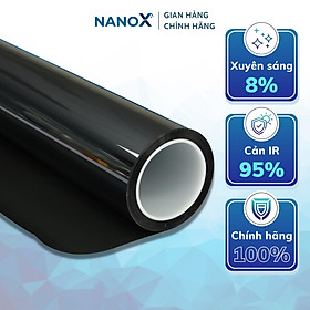 Mua Phim cách nhiệt màu đen chống nắng nóng cho nhà kính & văn phòng NanoX A5