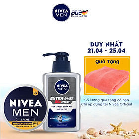 Combo Nivea MEN chăm sóc da cho nam, giúp sáng da & dưỡng ẩm (83923 + 83956)