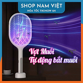 Hình ảnh VỢT BẮT MUỖI CAO CẤP 2 IN 1 DP - 834