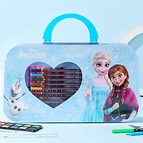 Bộ Dụng Cụ Vẽ Frozen - Ume A90212-F1 (51 Chi Tiết)