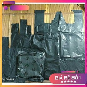 Mua 1kg Túi Bóng Đen Đựng Rác Túi Nilon Đen Gói Hàng
