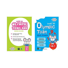 Combo Luyện Thi Toán, Anh Lớp 1