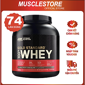 Optimum Nutrition Gold Standard 100% Whey 2.27kg (70 Lần Dùng) Hỗ Trợ Phục Hồi ,Tăng Cơ, 24G Protein