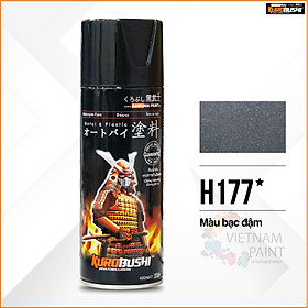 Mua COMBO Sơn Samurai màu bạc Vostok H177* gồm 4 chai đủ quy trình (Lót - Nền 124- Màu H177 - Bóng)
