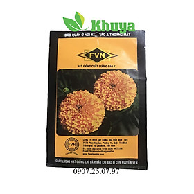 Hạt giống Hoa Vạn Thọ Lùn Vàng Cam F1 Hoàng Gia 46 Mới