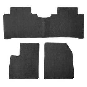 3Pcs  Mats Durable Soft Automotive  Rugs for Byd Atto 3