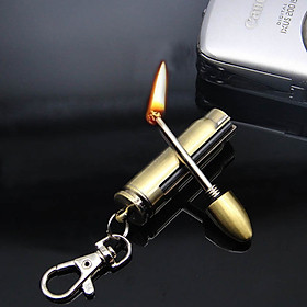 Vỏ Hột Quẹt Bật Lửa Diêm Xăng Dolphin HY610 thiết kế đẹp độc lạ kiêm móc khóa tiện dụng - dùng xăng cao cấp