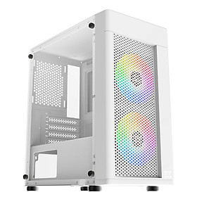 Mua Vỏ case Xigmatek AERO Arctic 2F 2 Fan RGB - Hàng Chính Hãng